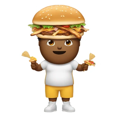 Fatboy with kebab sticker