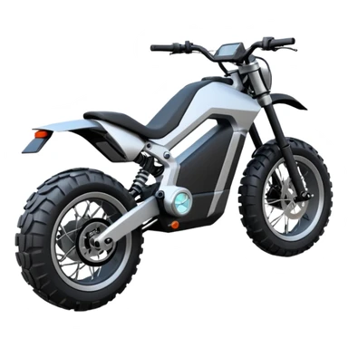 A electric motorcycle like a surron sticker