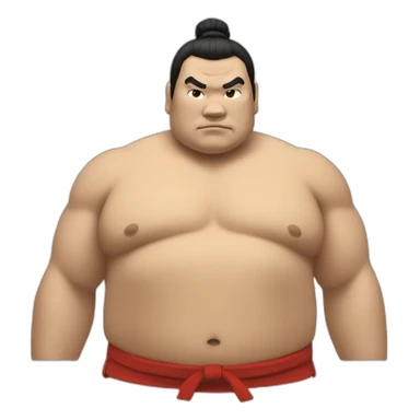 sumo-wrestler sticker