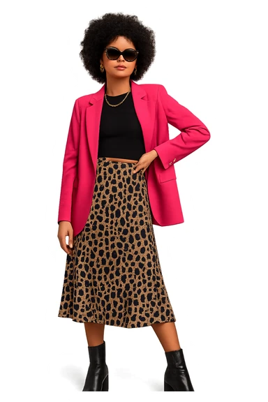 slay girl, bold fashion, chic and radiant sticker
