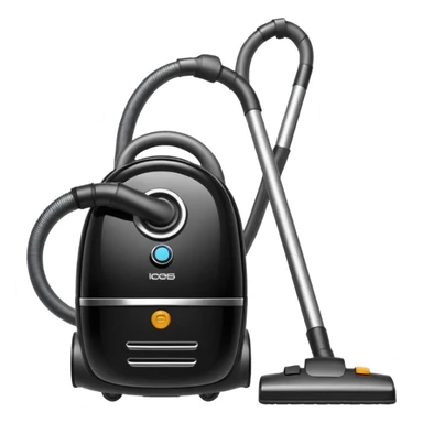 vacuum black sticker