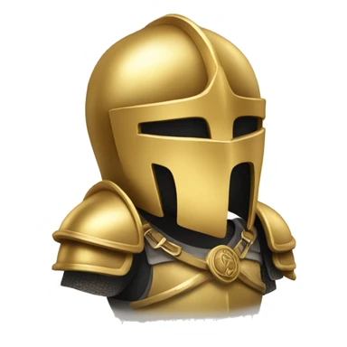 Golden Knight celebrating  sticker