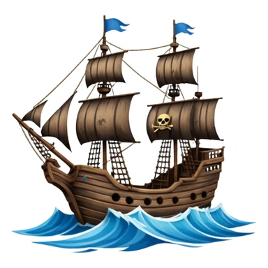 Pirate Ocean sticker