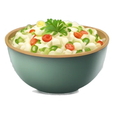 Russian salad Olivier  sticker