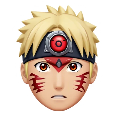 Naruto shringan sticker
