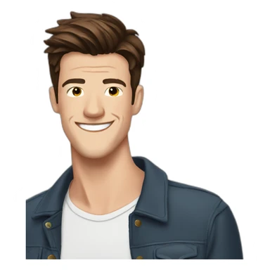 grant gustin sticker