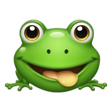 frog-laughting-with-tears-in-eyes sticker