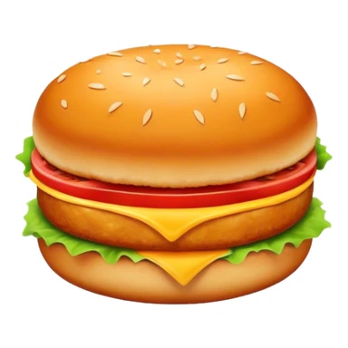 chicken patty sticker