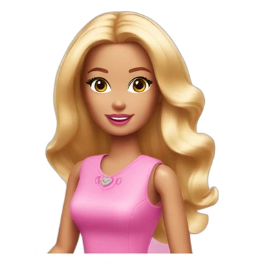 Barbie sticker