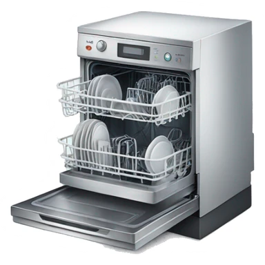 Dishwasher sticker