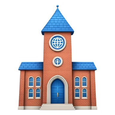 Tower University blue sticker