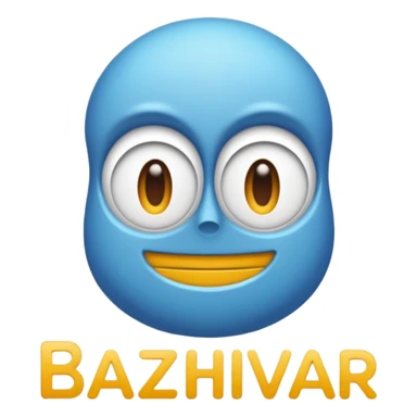 Logo that says Bazhvar sticker