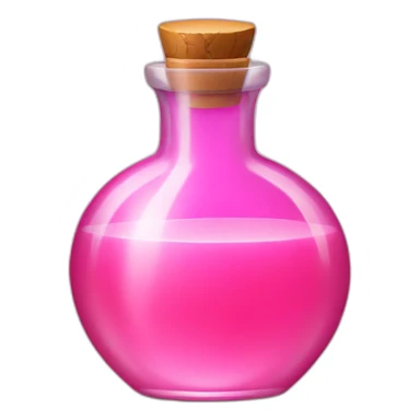 pink love potion sticker