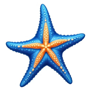 Estrella de mar azul sticker