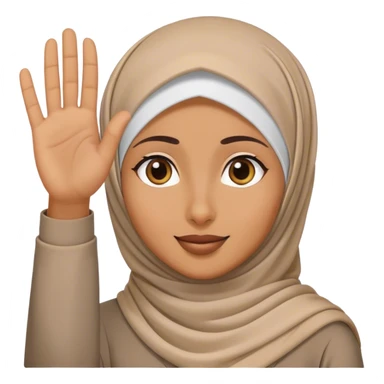 muslim bye sticker