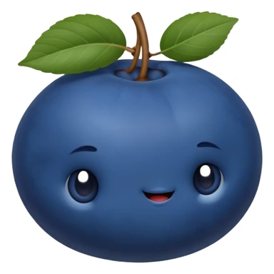 blueberries sticker