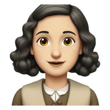 anne frank sticker