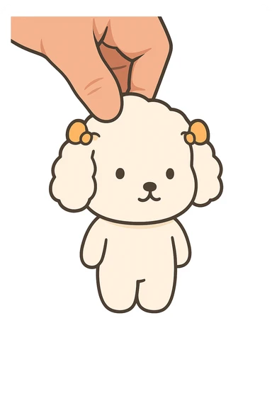 Replace only the head of the second character with the head of the first character, keeping the body, pose, and style of the second character. Adapt the head of the first character to match the style of the second character's body and pose. sticker