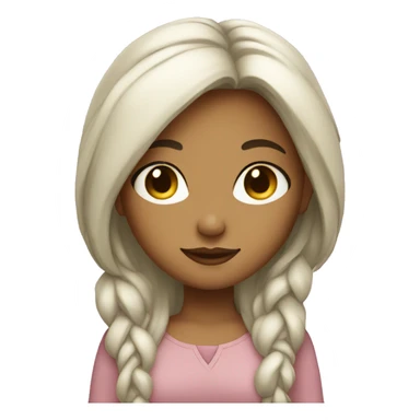 peace and serenity girl sticker