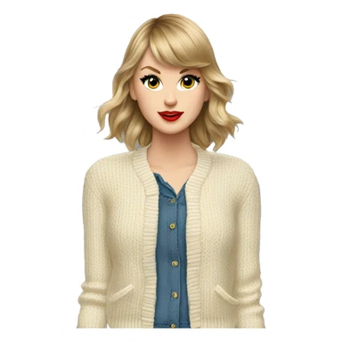 Cardigan Taylor Swift  sticker