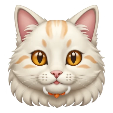 Shying cat and hands on head sticker