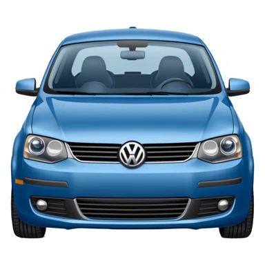 BLUE volkswagen Jetta 2003 sticker