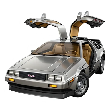 DeLorean DMC-12 sticker