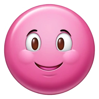 Pink m&m sticker