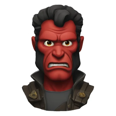 Hellboy sticker
