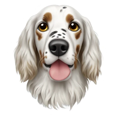 English setter sticker