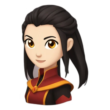 Azula avatar the last air bainder sticker