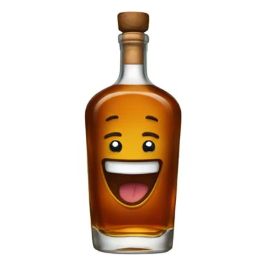 Happy whiskey sticker