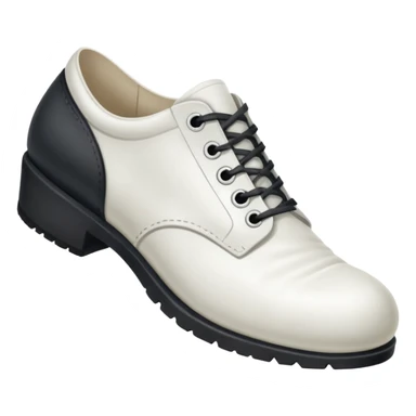 Puffy hotel worker shoe sticker