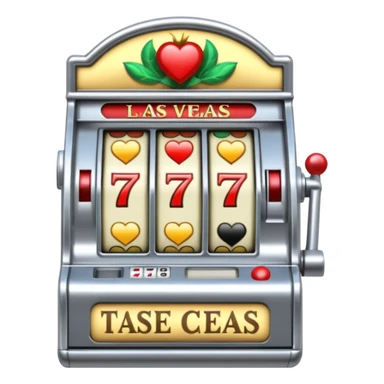 Slot machine, las vegas sticker