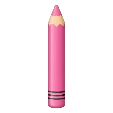 Pink crayola crayon 🖍️  sticker