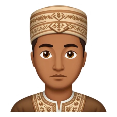 uzbek man sticker