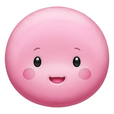Pink mochi sticker