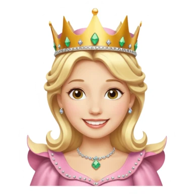 Let’s make a Glinda emoji from wicked. sticker
