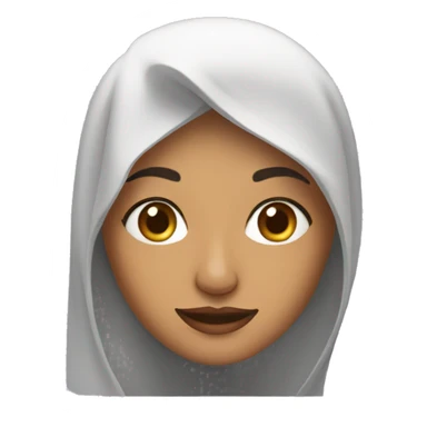 una mujer de arabia sticker