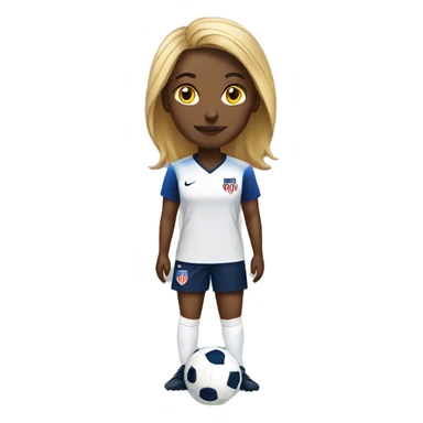 USA woman soccer sticker