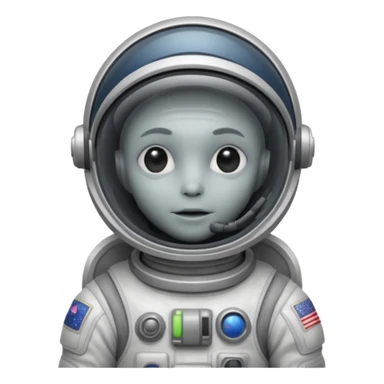 Alien astronut. sticker