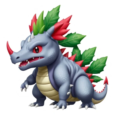 Ugly Fey Toony Rhydon-Shaymin-dragon sticker