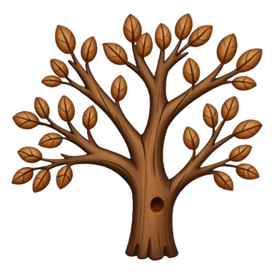 simple branch sticker