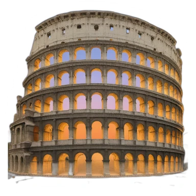 Rome colosseum sticker