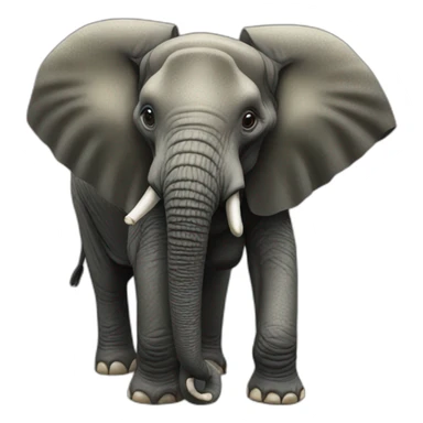 African Forest Elephant sticker