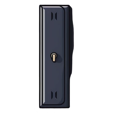 cartoon style wall nail with bold lines and playful look sticker