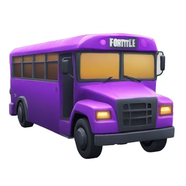 fortnite battle bus sticker