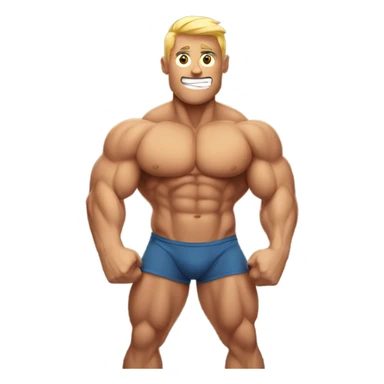 Muscle gain sticker