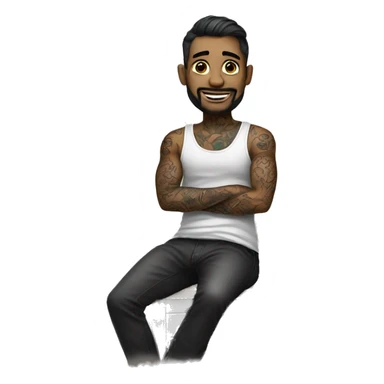 Tattoo artist sticker