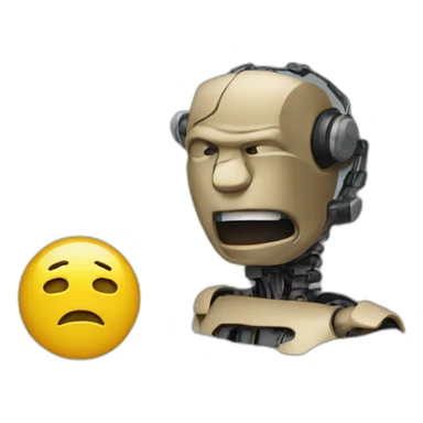 Ai beating humanity sticker